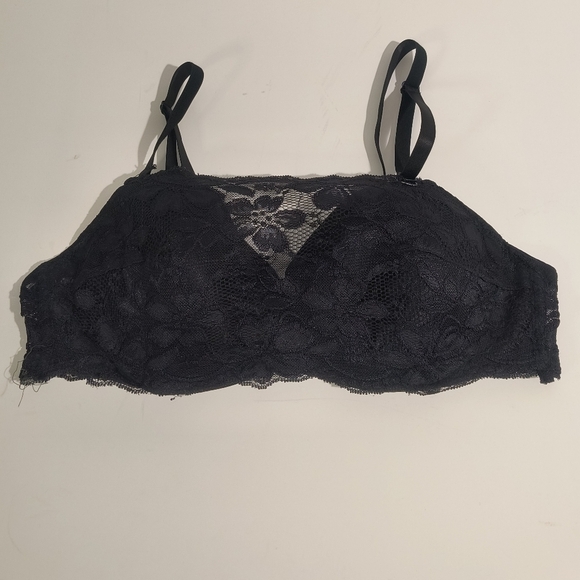 Mayar Lingerie Women's 38B Floral Black Bra - Picture 1 of 4